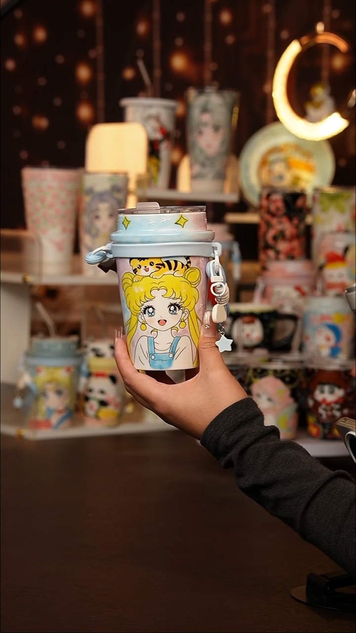 (玉泥）景德镇手工手绘文创陶瓷杯