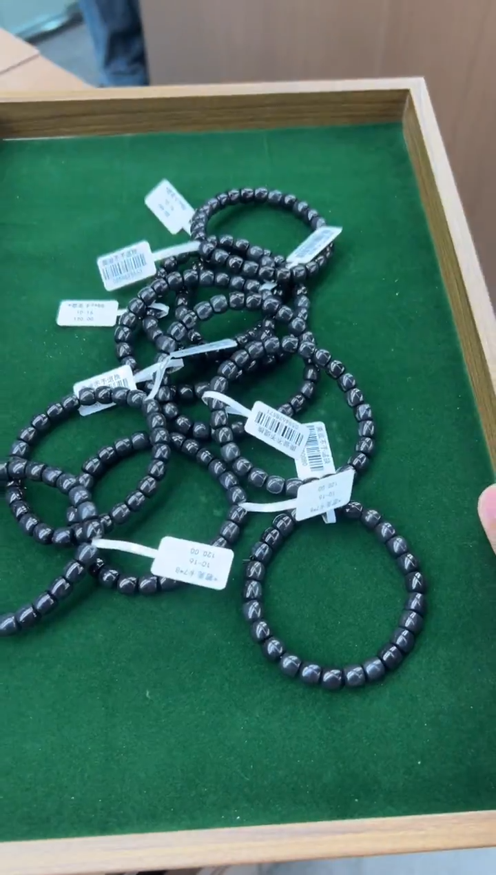 未镶嵌手串和田玉若羌微色差卡8多样性发货拍一发一