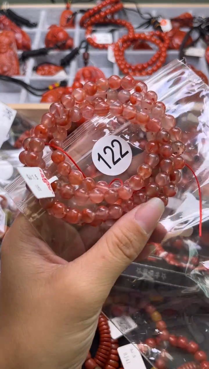 【闪购商品】南红玛瑙珠宝奇石未镶嵌122-7+