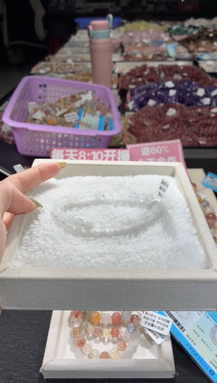 未镶嵌手链水晶358号 多样性发一L  6+