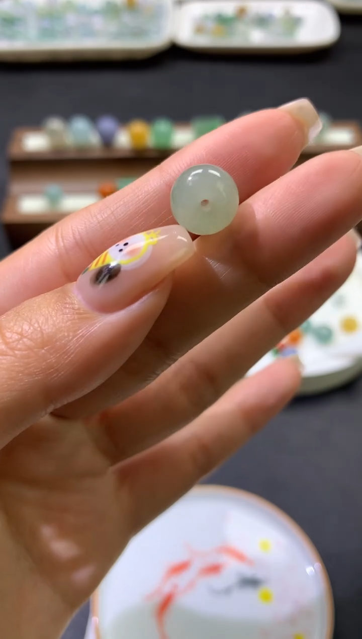 【闪购商品】定制翡翠未镶嵌珠08