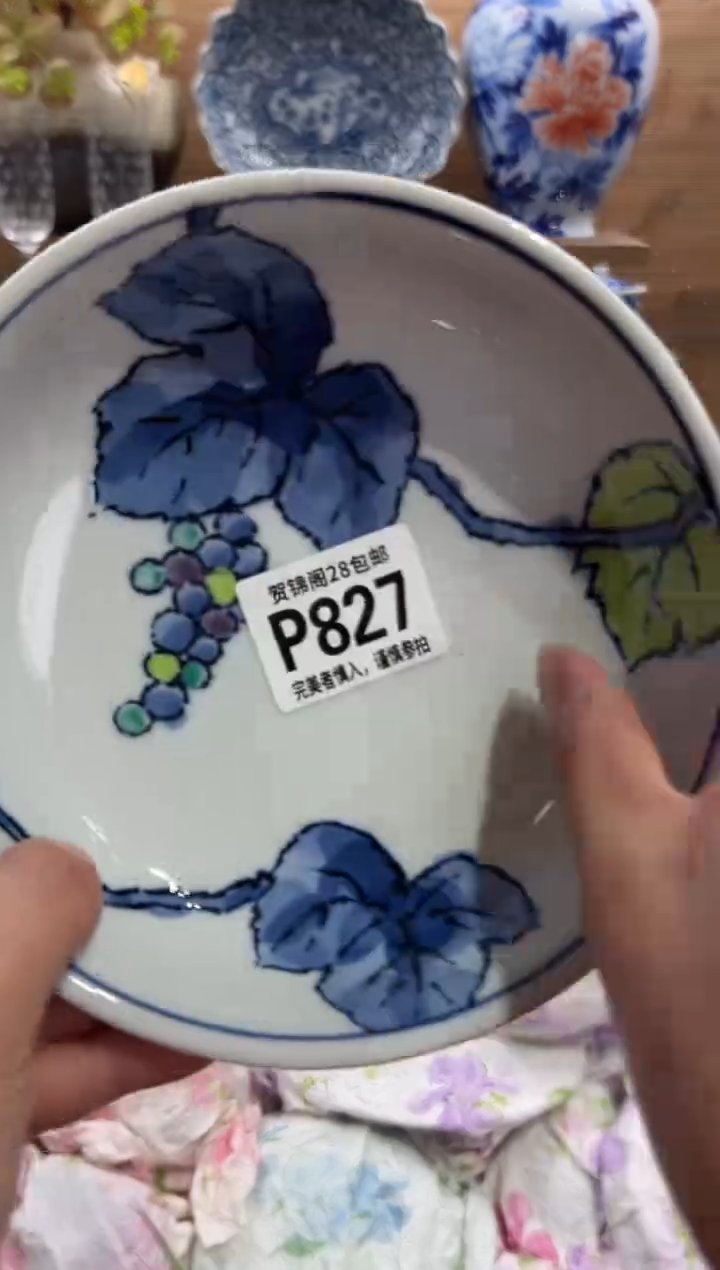 瓷片自****?      P827