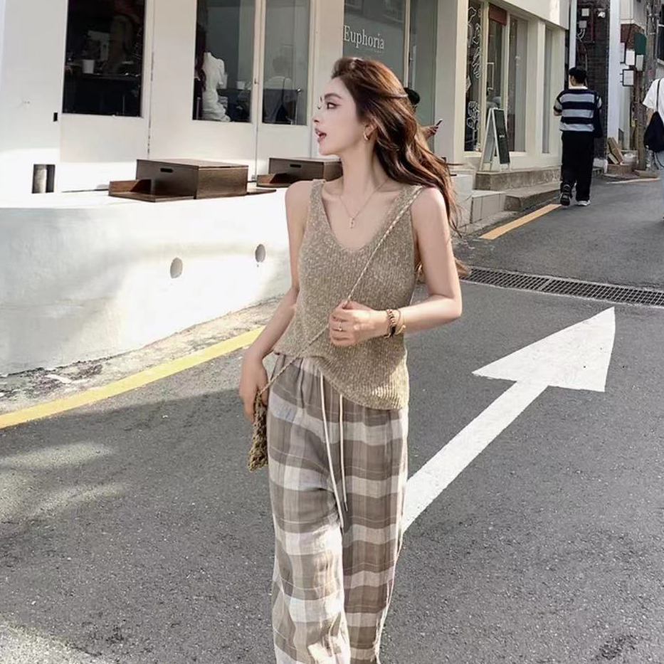 福利---选择对应编码--叠穿V领背心女内搭显瘦柔软亲肤遮副乳吊带