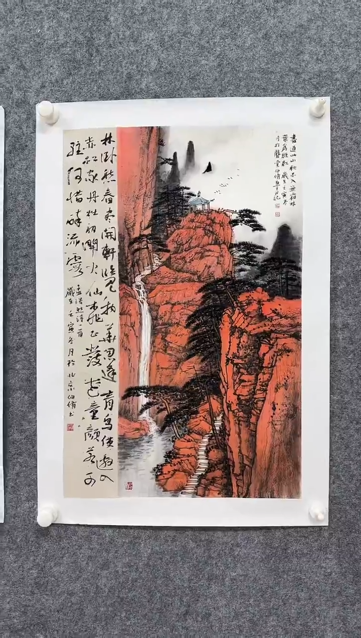国画DH-HBX老师绘画作品
