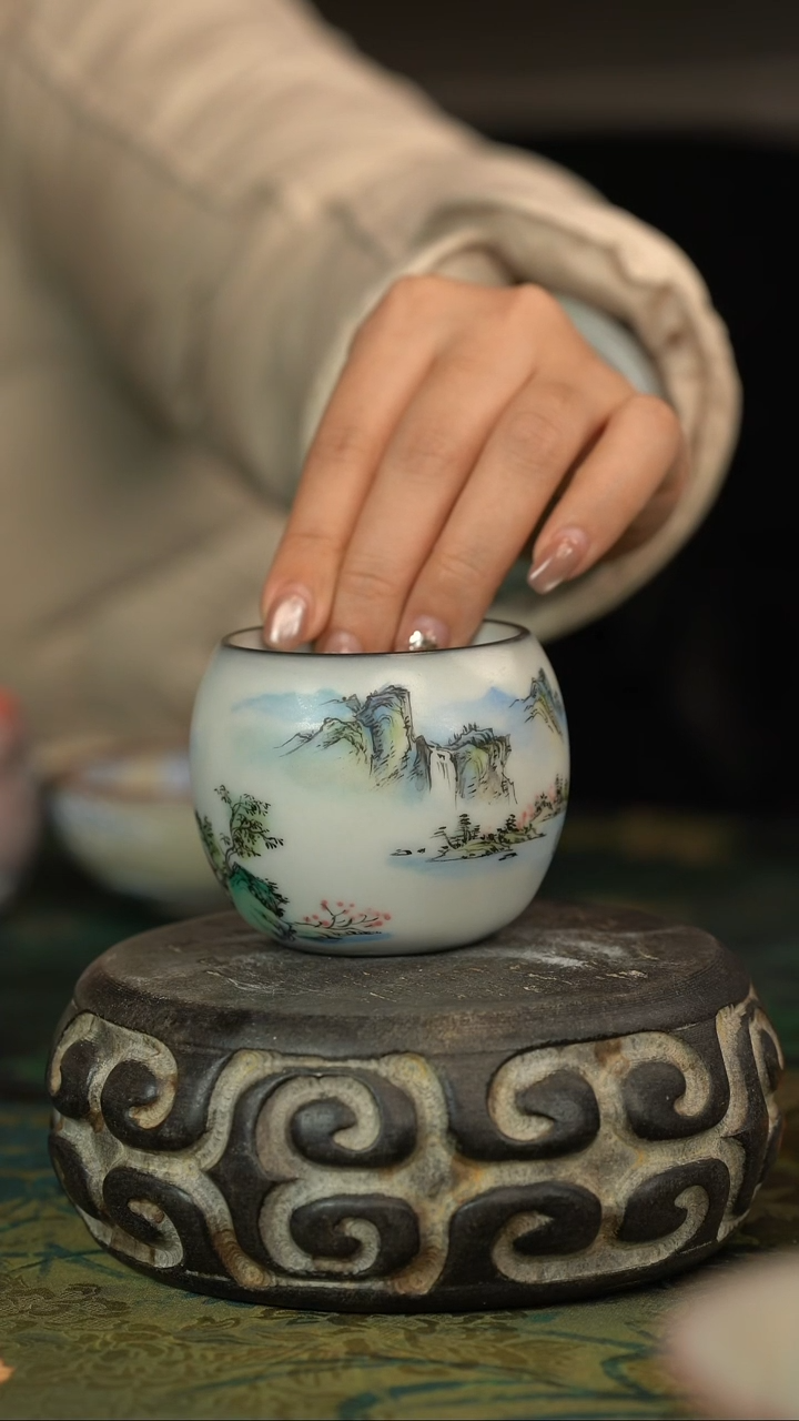 【闪购商品】初六分享好物@@山水龙蛋杯