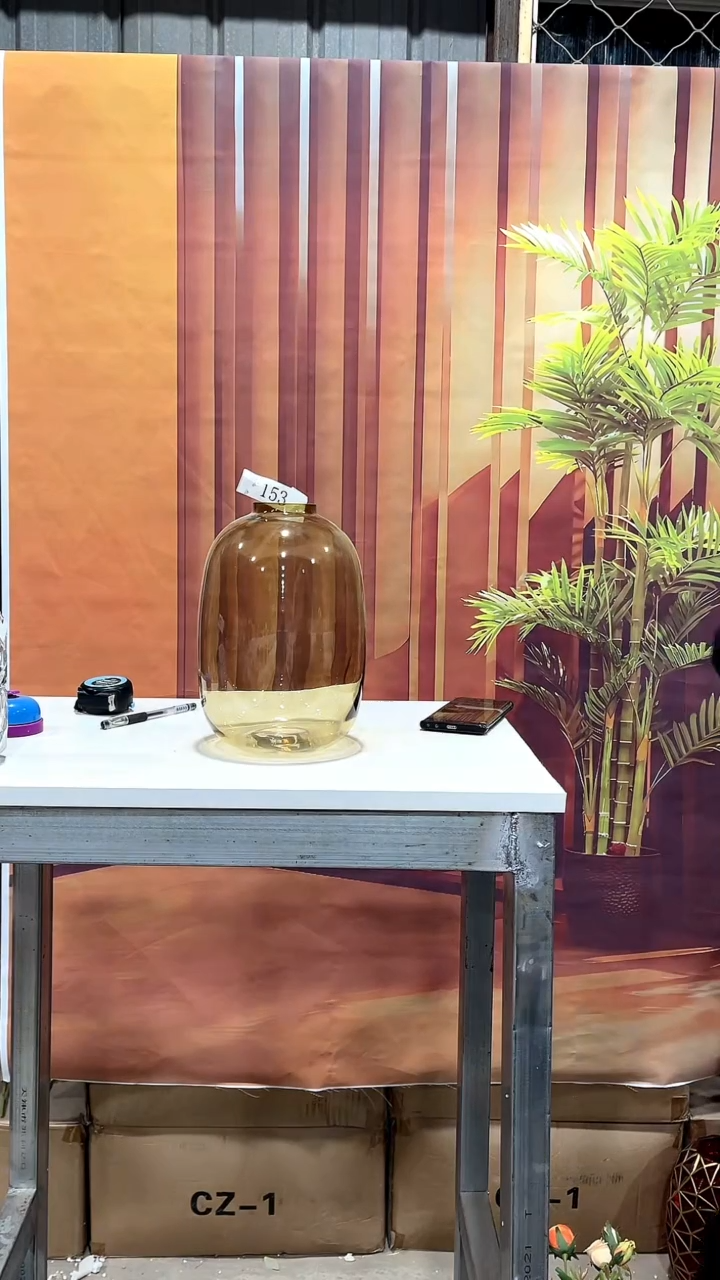 【闪购商品】玻璃153茶色喜悦25高