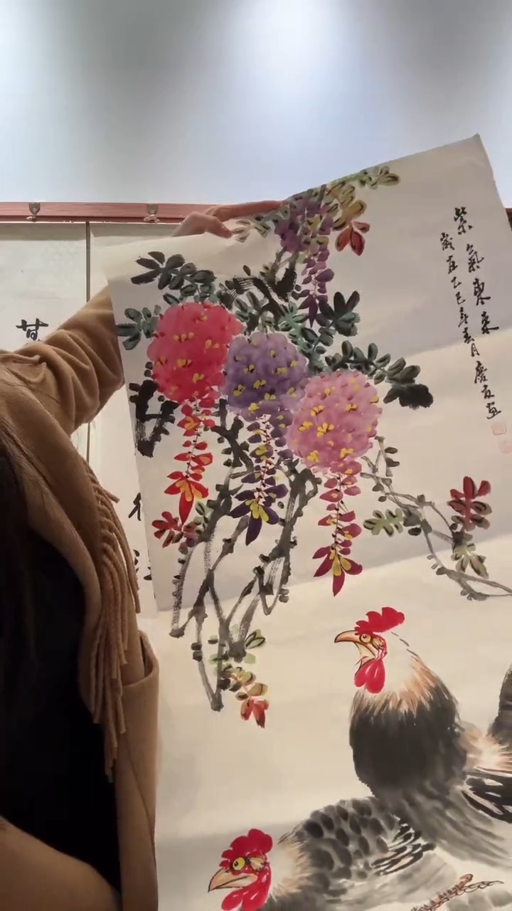 书法jx李老师国画作品一件