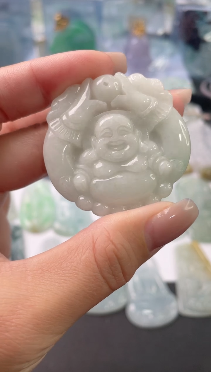 吊坠(不含链)未镶嵌翡翠1