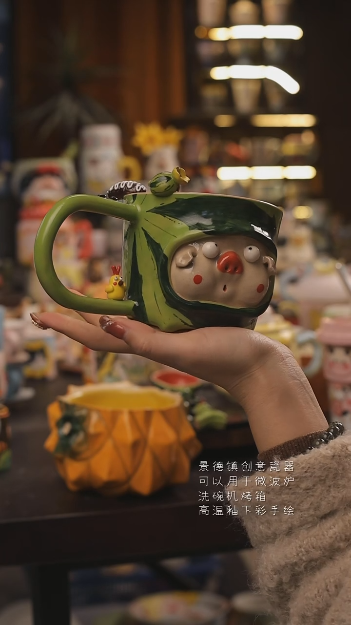 景德镇釉下彩绘设计师款式陶瓷