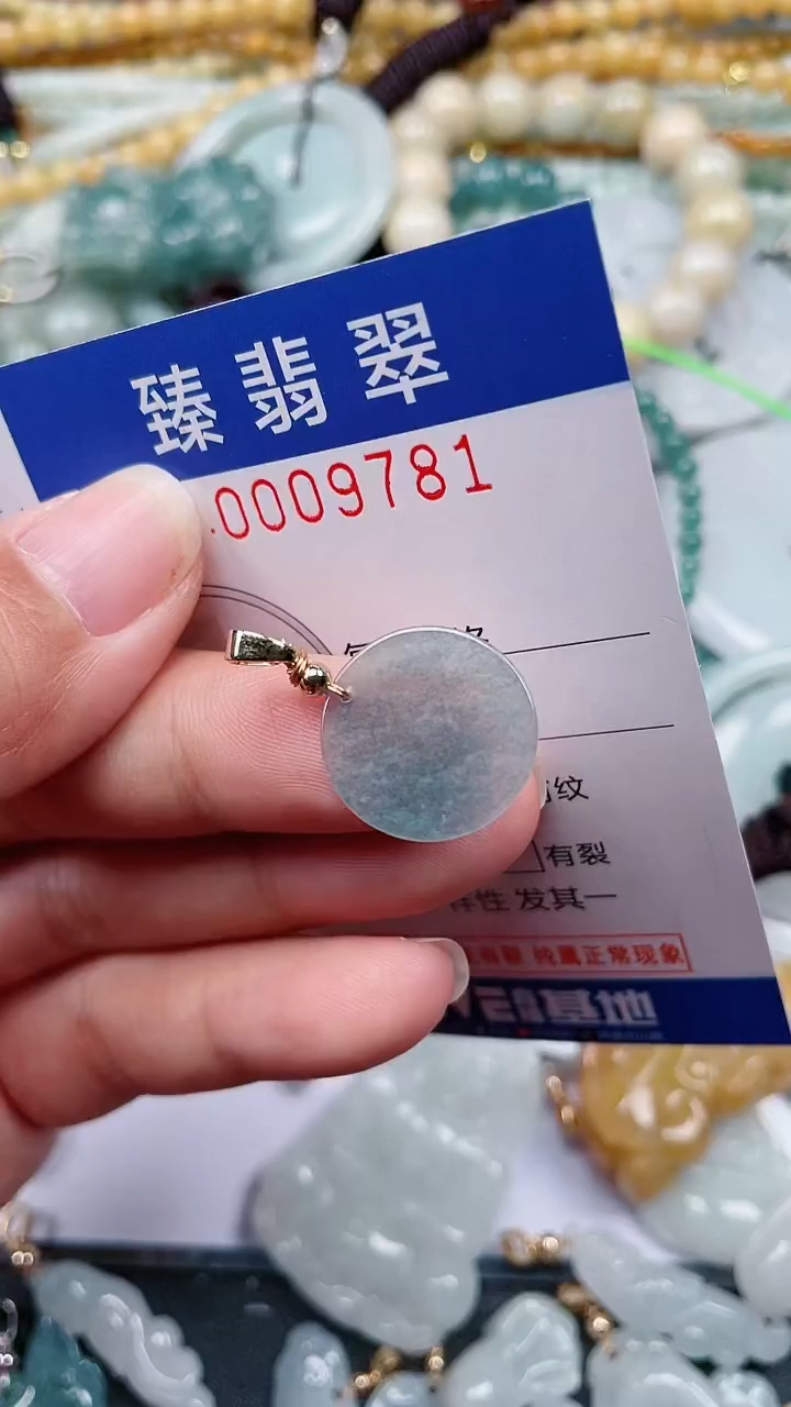 颈饰未镶嵌翡翠.0009781