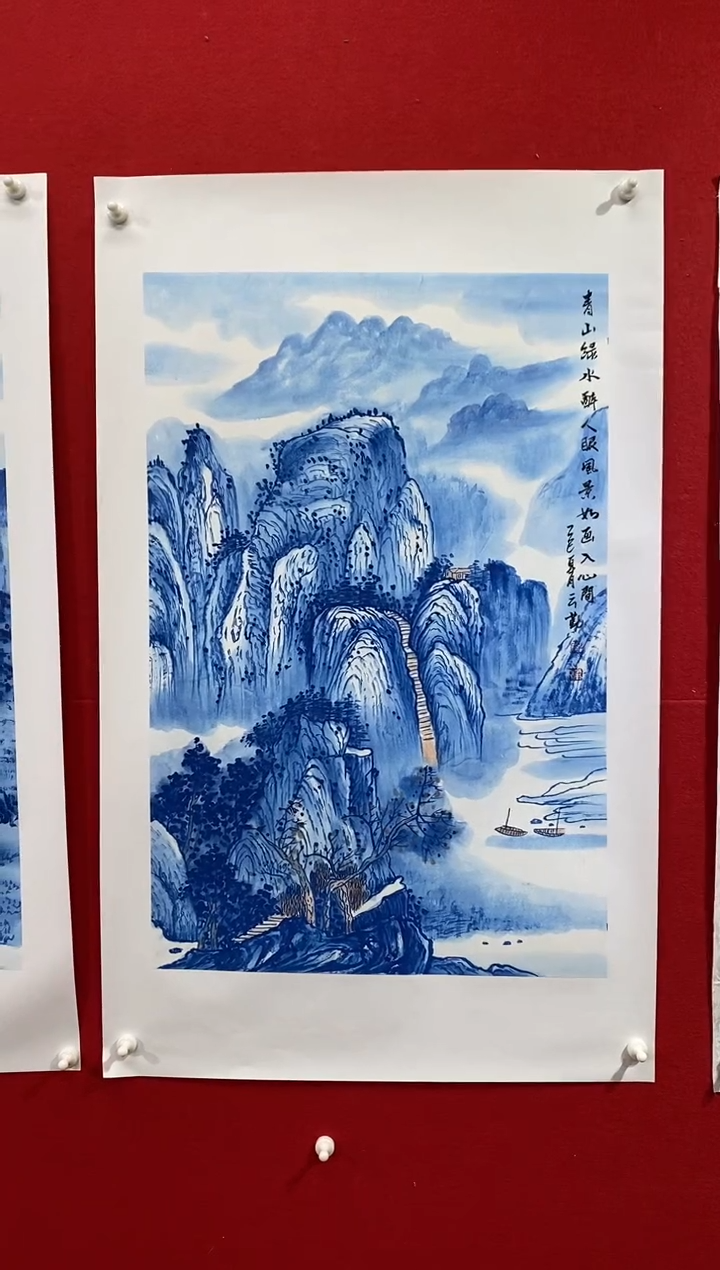 国画国画NYQ杰牛云勤老师作品