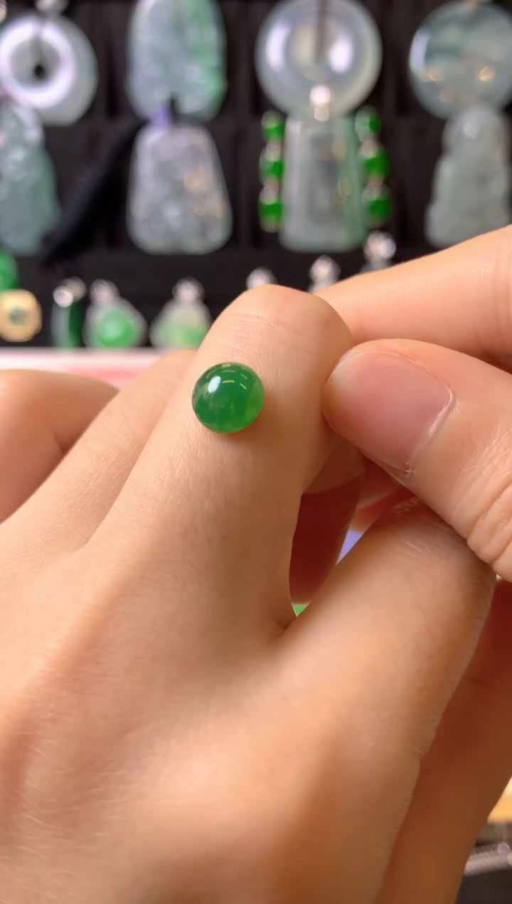 【闪购商品】定制翡翠未镶嵌1裸玉（客户意向镶嵌）