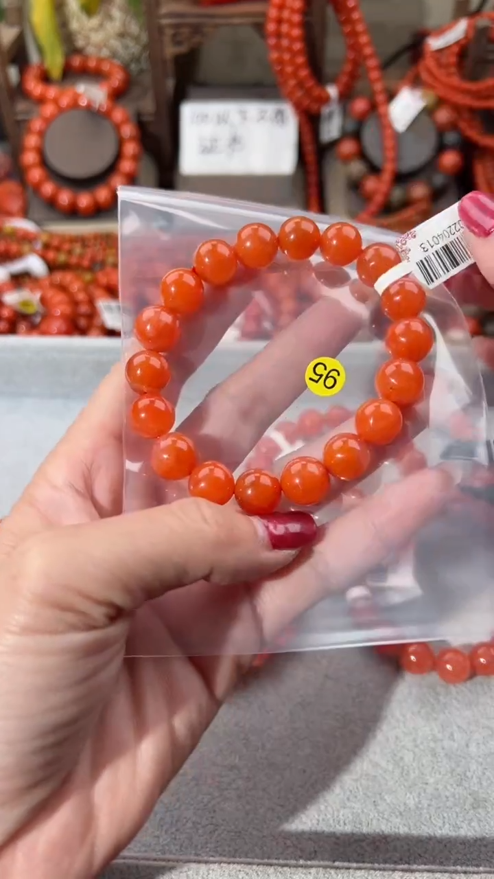 【闪购商品】南红玛瑙手串未镶嵌11