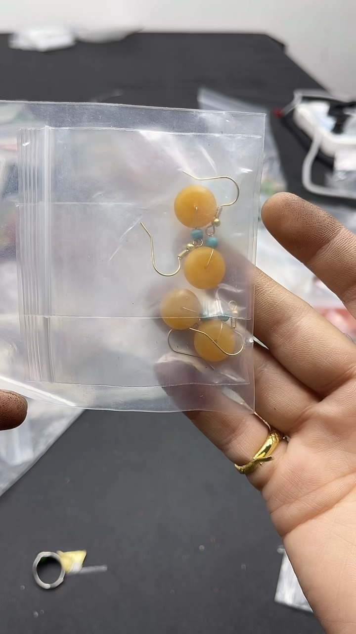 【闪购商品】蜜蜡耳饰未镶嵌164耳饰