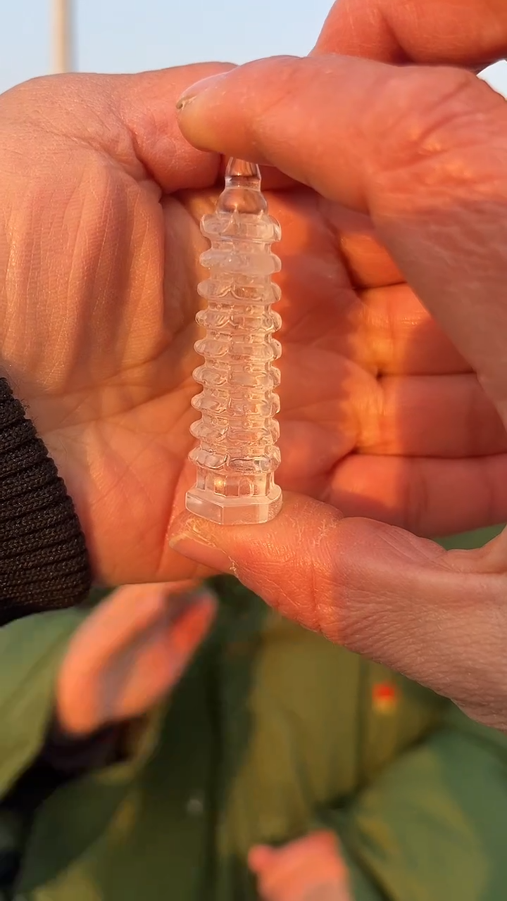 【闪购商品】水晶塔未镶嵌天然九层文昌塔多样性发一58mm