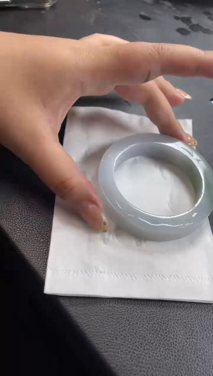 【闪购商品】定制翡翠手镯未镶嵌SZYJZQ43DZS