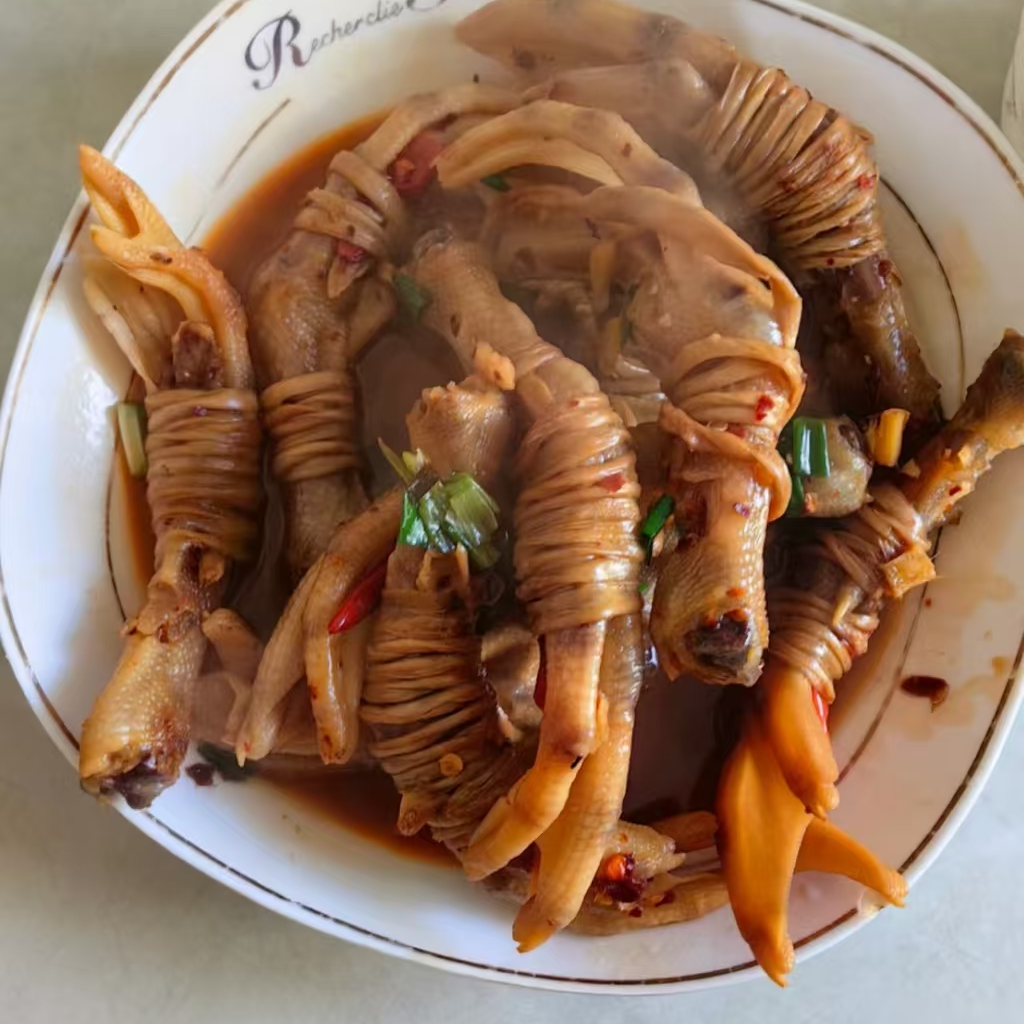 传统农家手工鸭爪