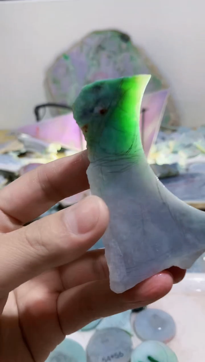 裸石翡翠米*0蒙0翡翠珠宝83