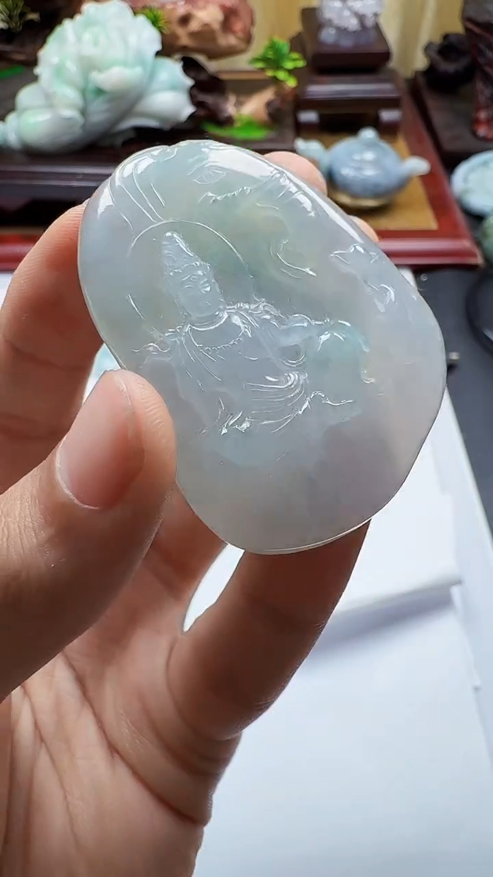 吊坠(不含链)未镶嵌翡翠1