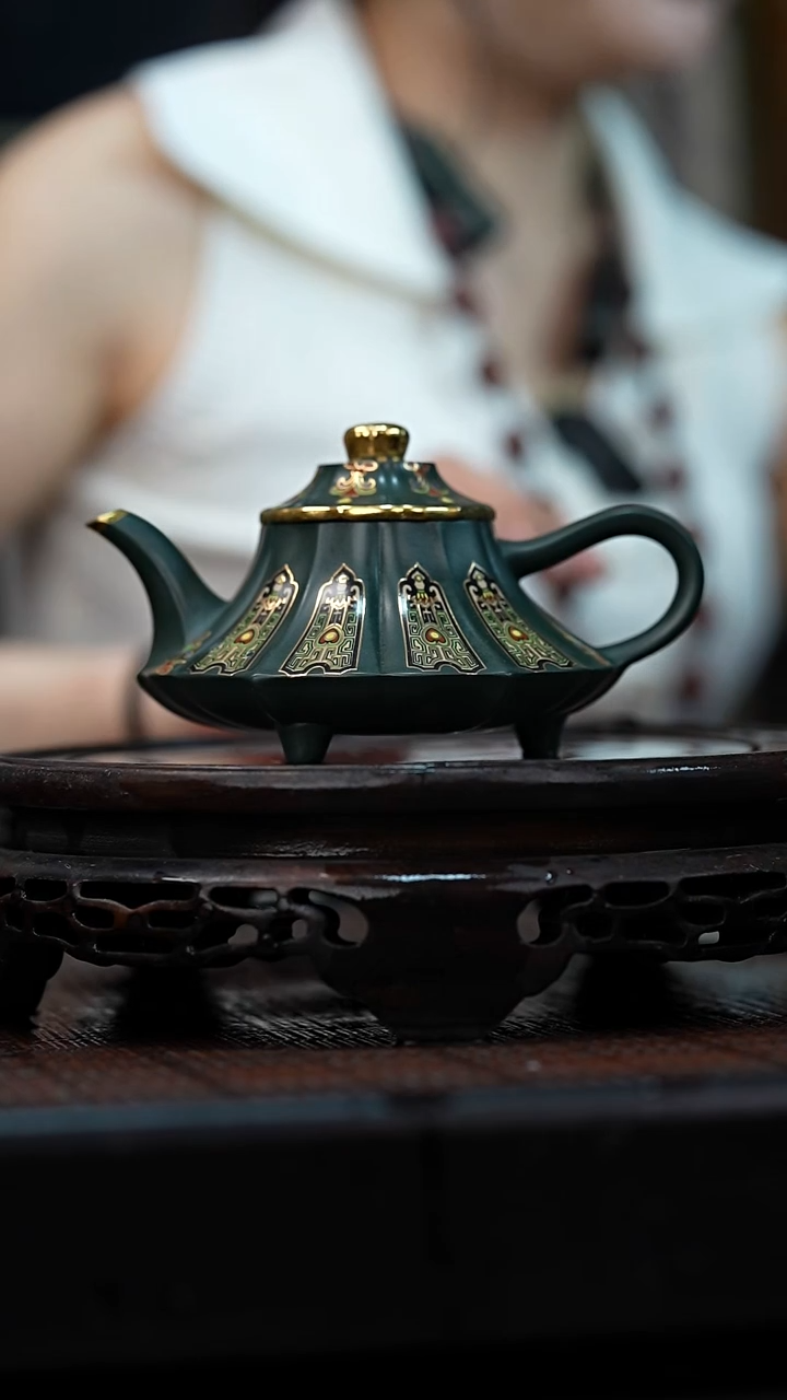 茶壶紫砂宜兴岁颐传砂原矿全手4