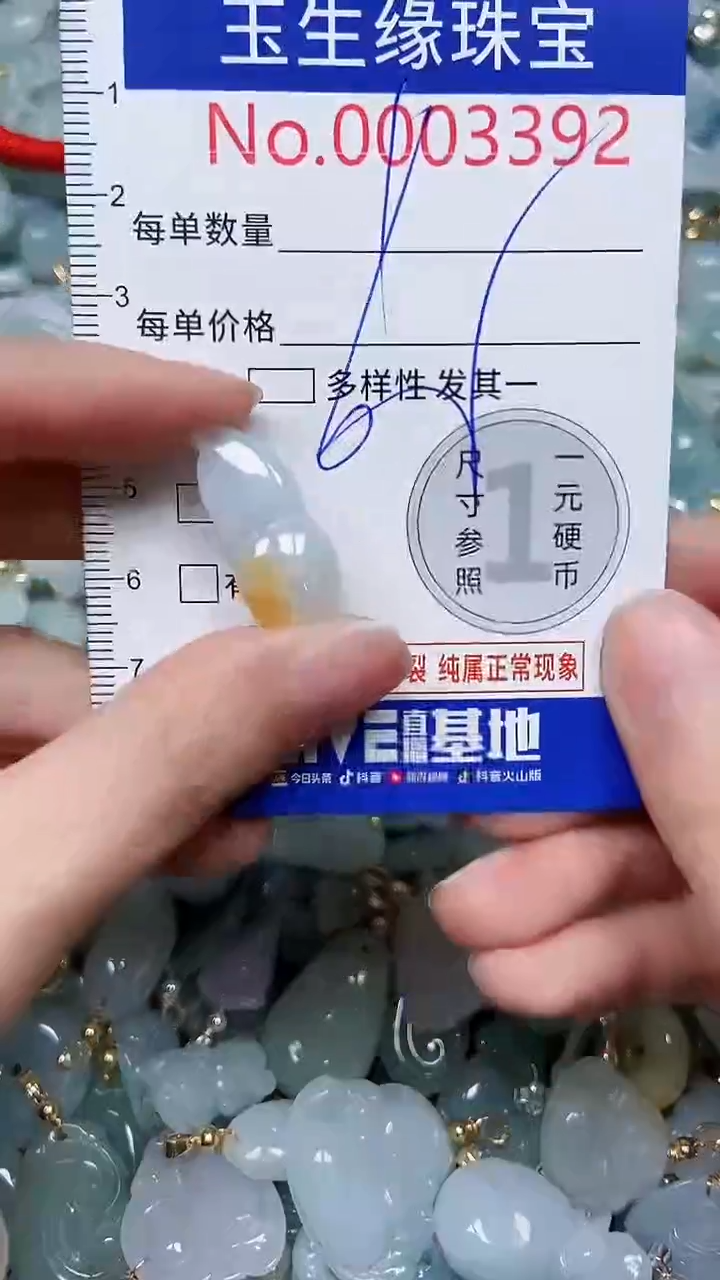 【闪购商品】翡翠颈饰未镶嵌闪购00003392