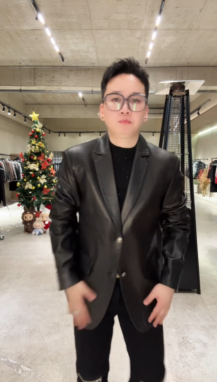 54码（155-170斤）男士真皮西装2329