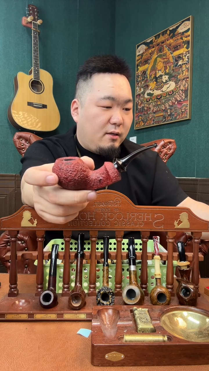 石楠木热****健意大利进口石楠木烟斗