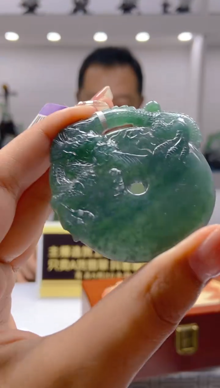 定制翡翠未镶嵌闪购毛货链接ZH023