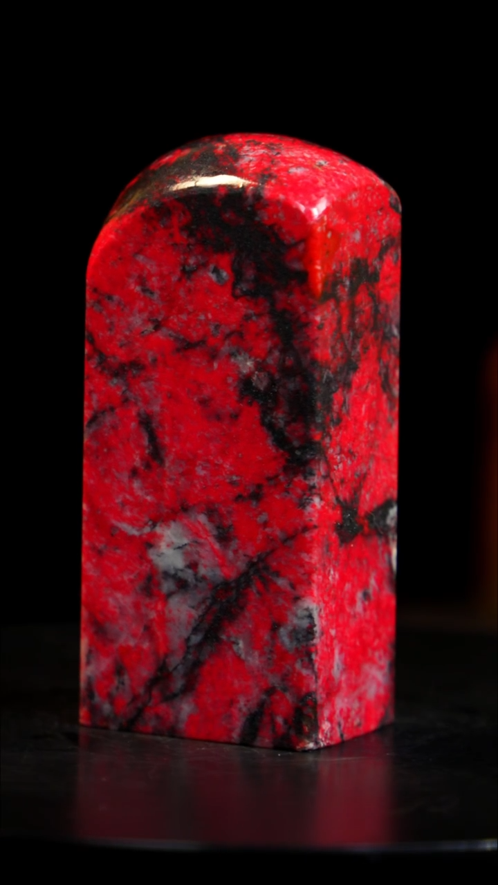 鸡血石大红袍鸡血石旬阳