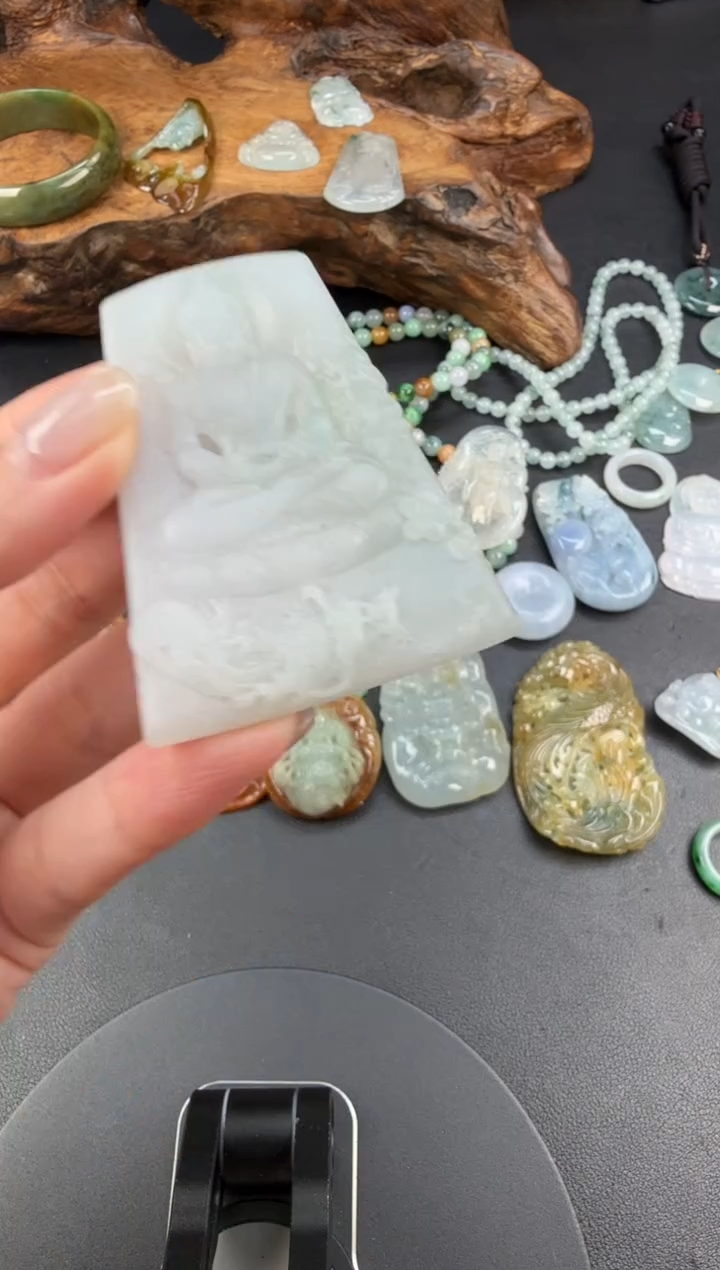 未镶嵌定制翡翠翡翠饰品-290 毛货