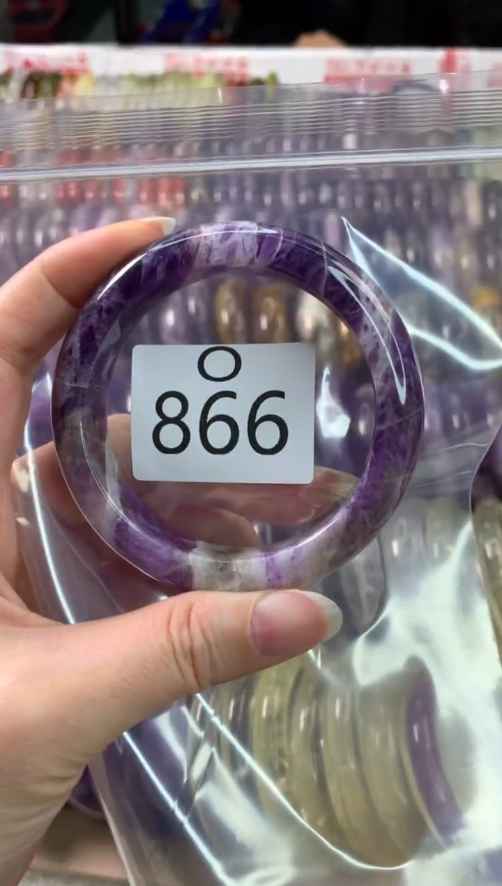 【闪购商品】水晶水晶手镯O未镶嵌866-57