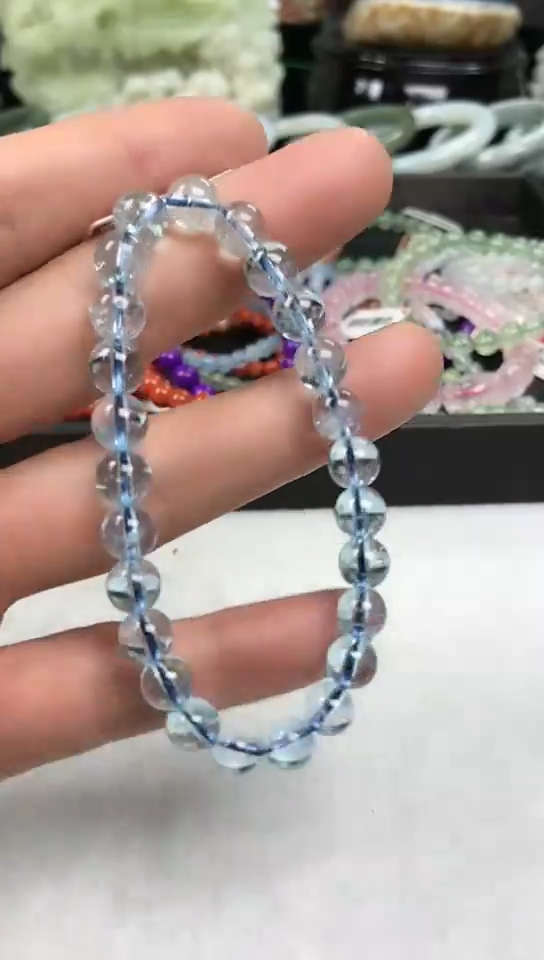 【闪购商品】托帕石手链未镶嵌【6.4MM】