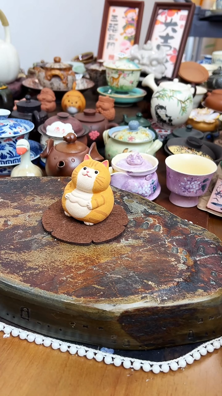  【茶瓷物语】猫猫茶宠
