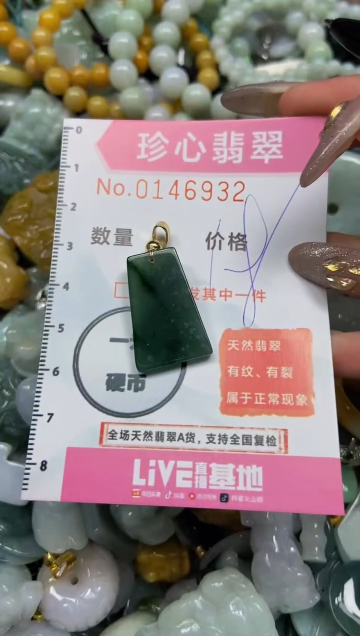【闪购商品】翡翠颈饰未镶嵌闪购0146932