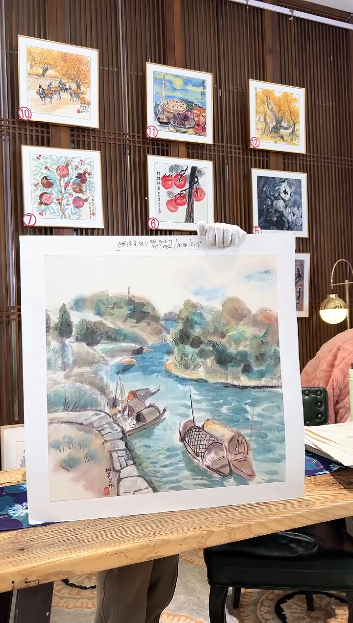 版画版画耿玉琨名章限量版画S