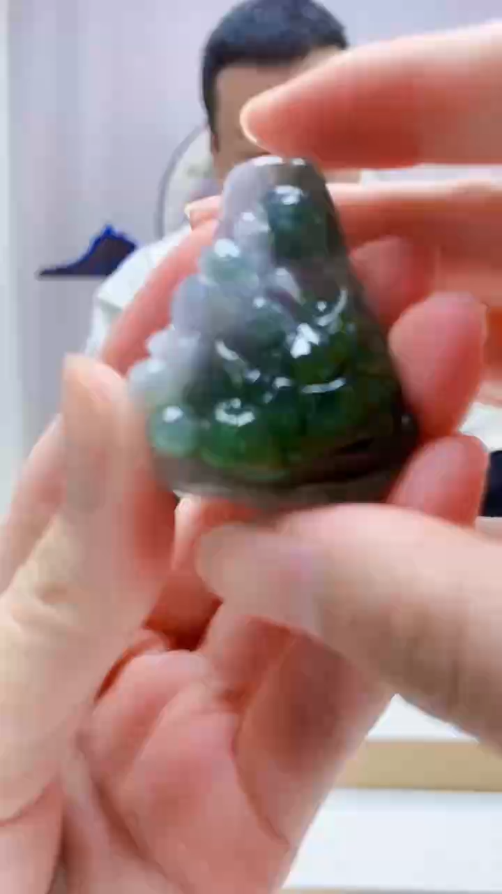 颈饰未镶嵌翡翠4898zm-JJ挂件1