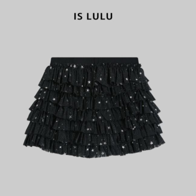 IS LULU | 俏皮星星蛋糕短裙