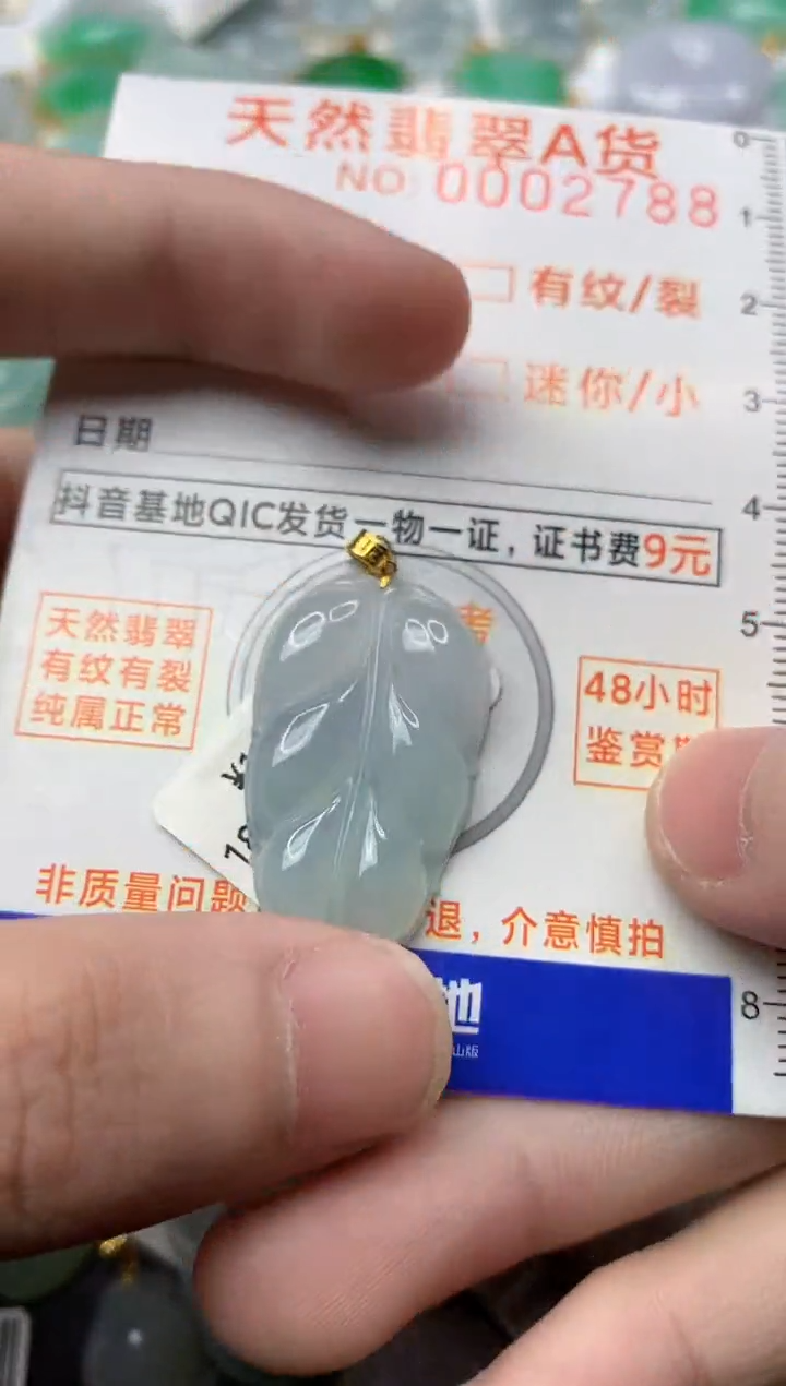 【闪购商品】翡翠颈饰18K金镶嵌1............