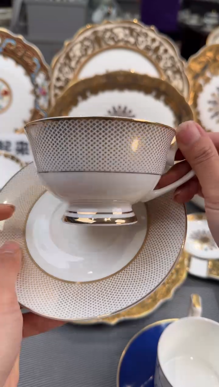 【闪购商品】瓷片两杯两碟福利款
