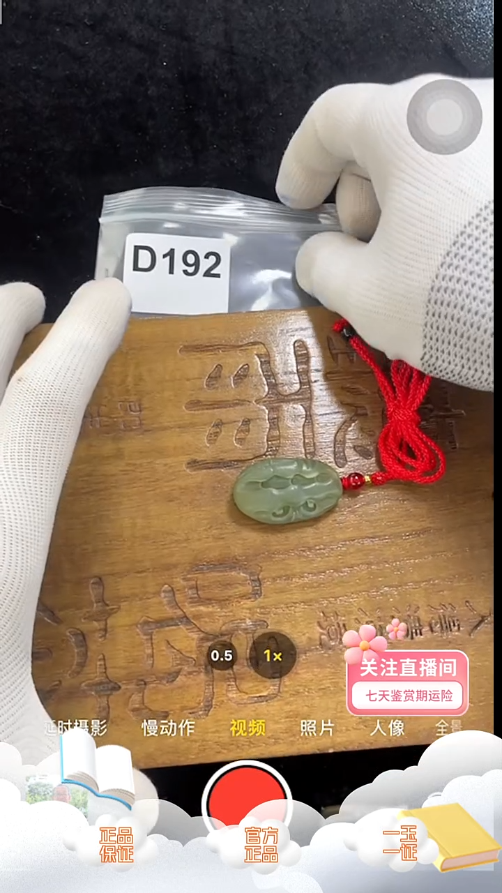 颈饰未镶嵌和田玉d192