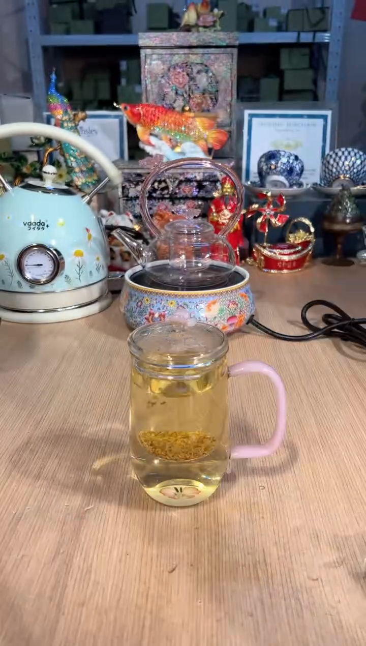 【闪购商品】杯196蝴蝶优雅杯（粉玛瑙）  