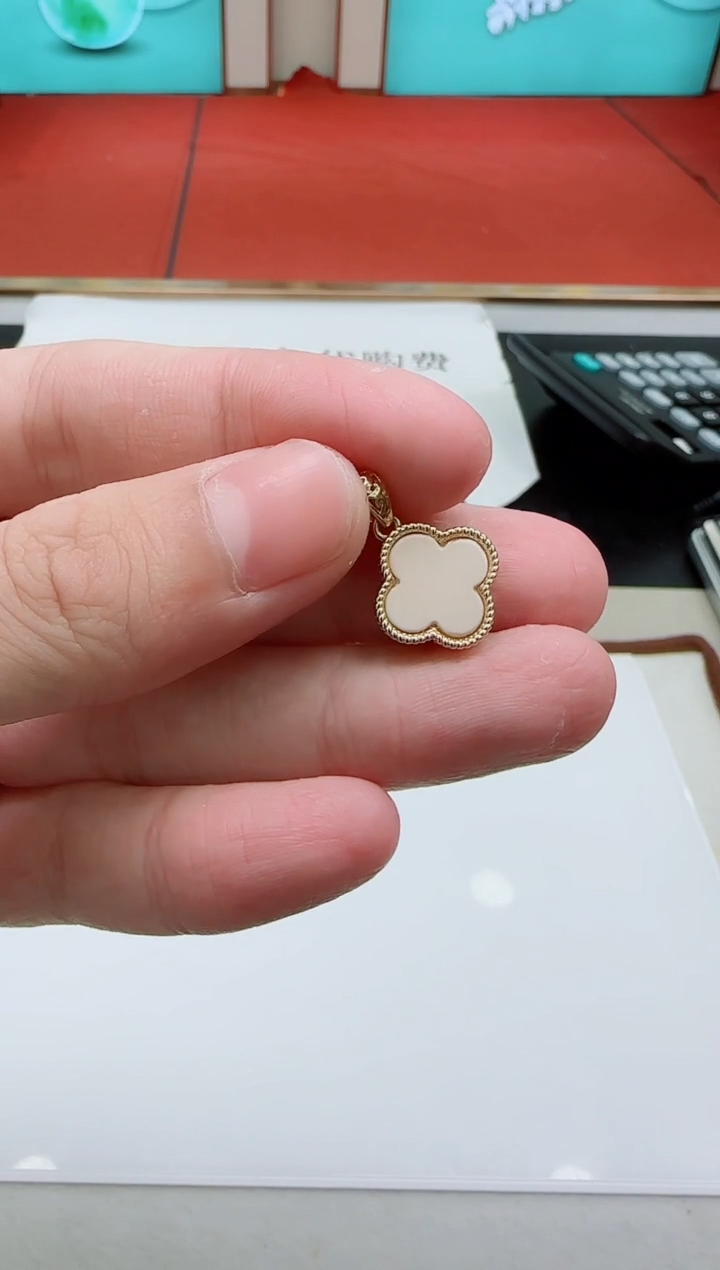 颈饰未镶嵌和田玉LL和田玉幸运草吊坠GLL-多样性发其一