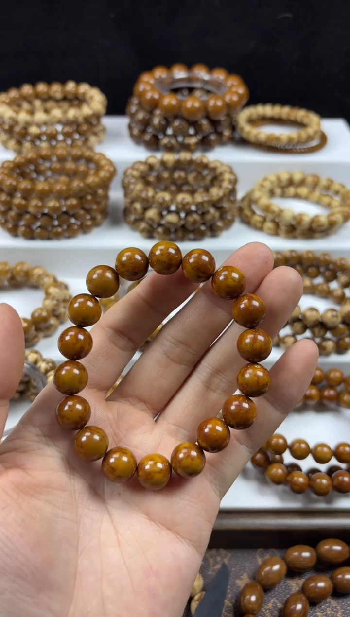 【闪购商品】紫金鼠手串12光珠紫金鼠火焰纹