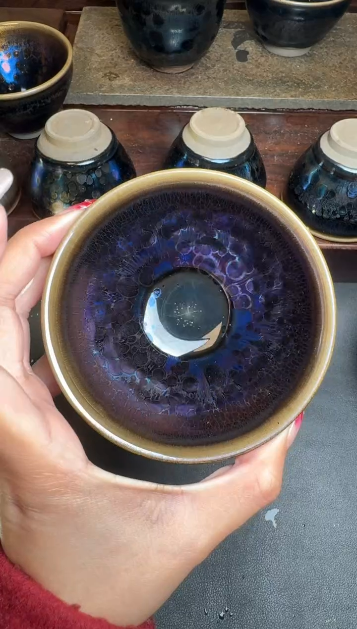 【闪购商品】茶盏建盏故事徐祖亮极曜168