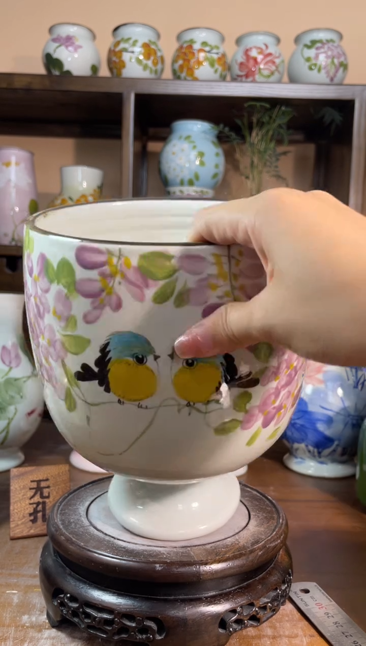 瓶景德镇手绘陶瓷花瓶 源头工厂