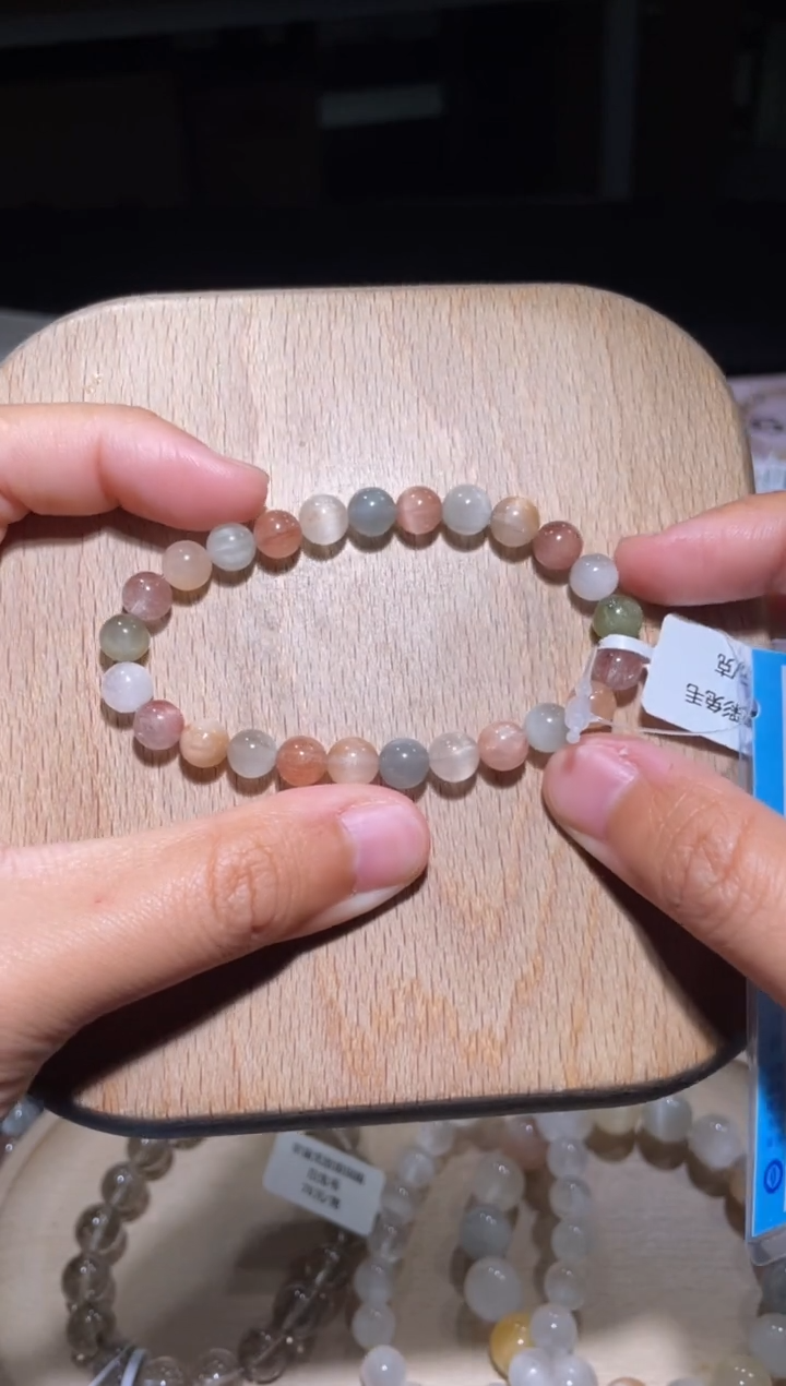 【闪购商品】水晶手链未镶嵌10号多样性发货一T 约7m