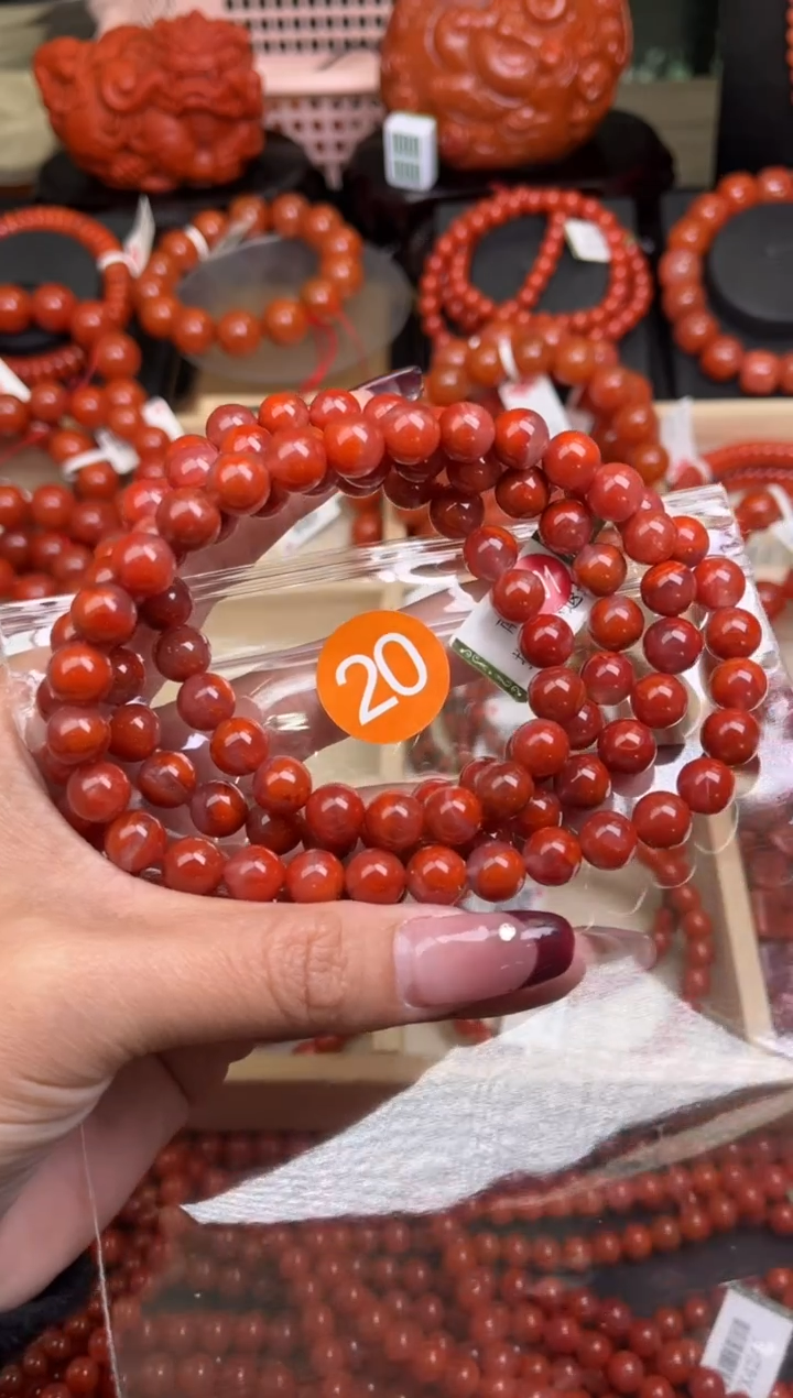 【闪购商品】南红玛瑙珠宝奇石未镶嵌20-8+