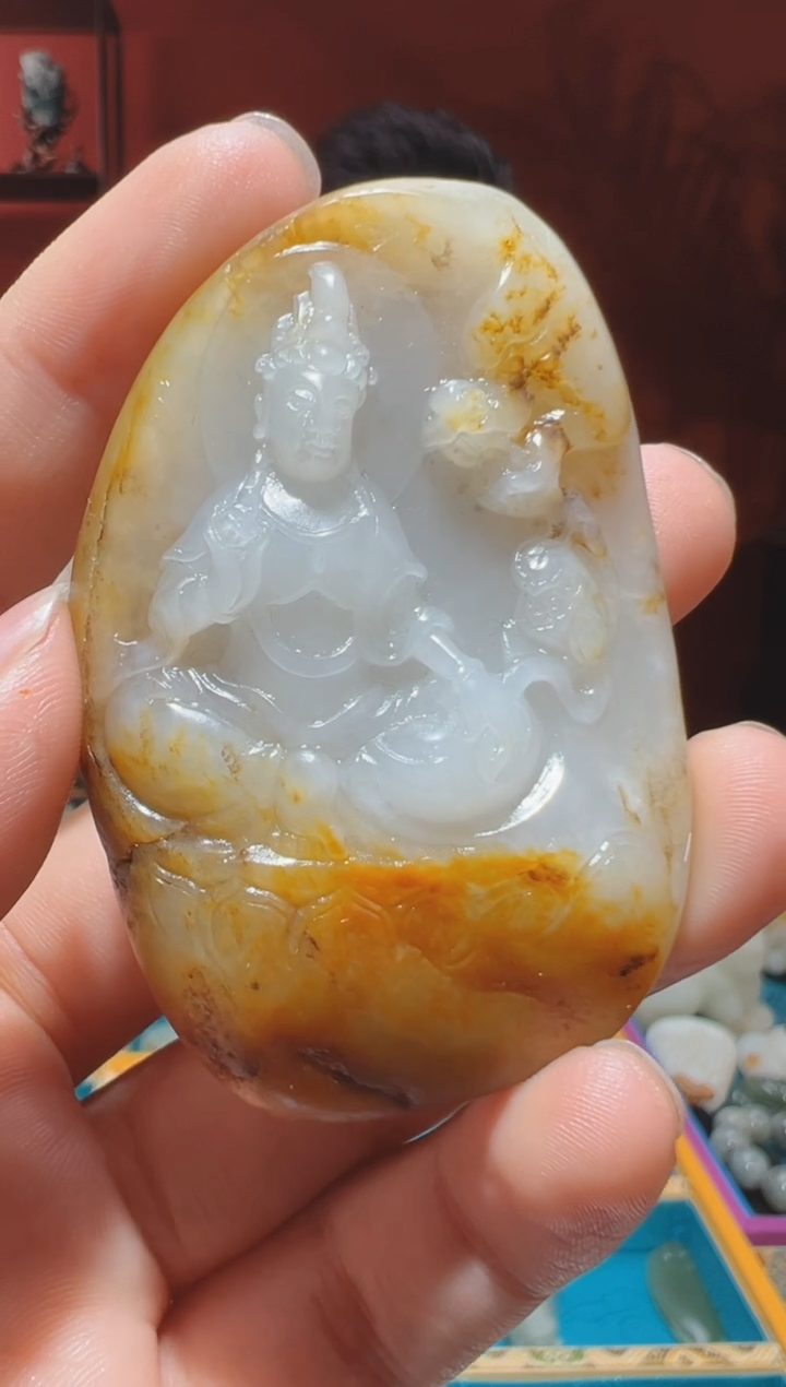 【闪购商品】和田玉吊坠(不含链)未镶嵌1