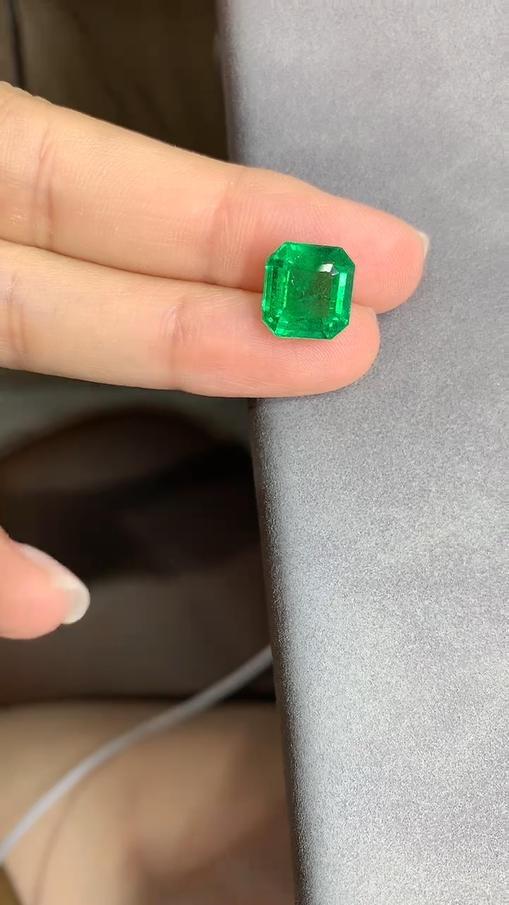裸石祖母绿祖母绿裸石4.31ct