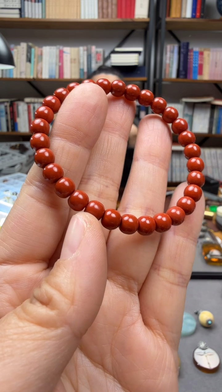 【闪购商品】南红玛瑙手串未镶嵌手串6--多样性发一